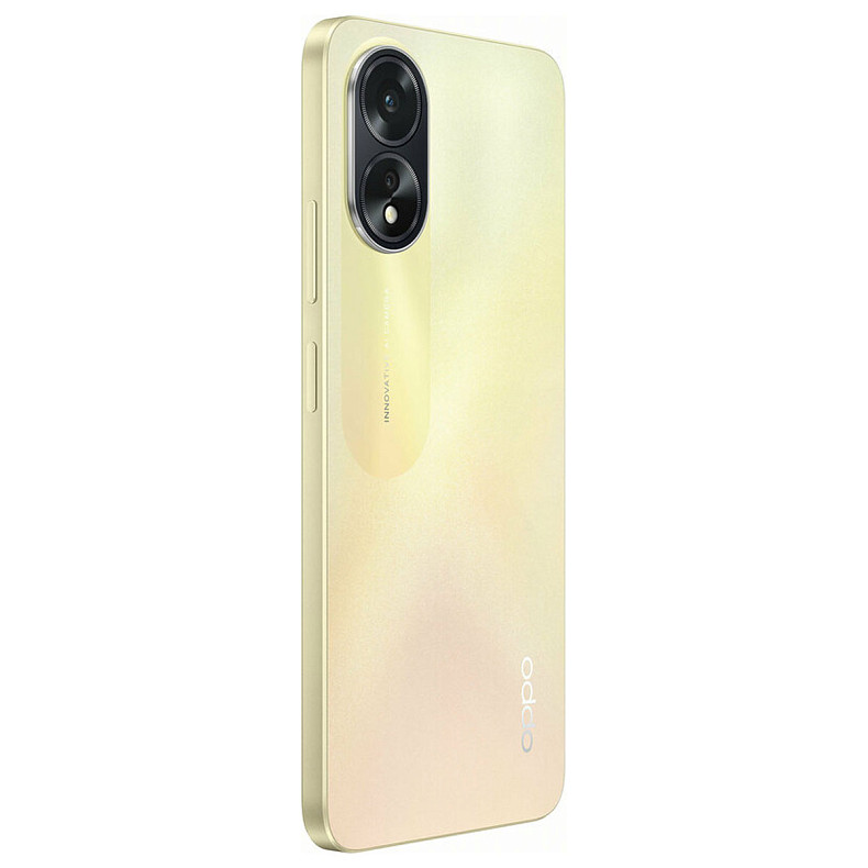 Смартфон Oppo A38 4/128GB Dual Sim Glowing Gold