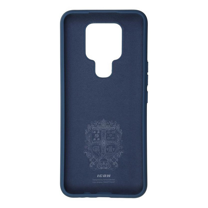 Чохол накладка Armorstandart Icon для Tecno Camon 16/16 SE Dark Blue (ARM58558)