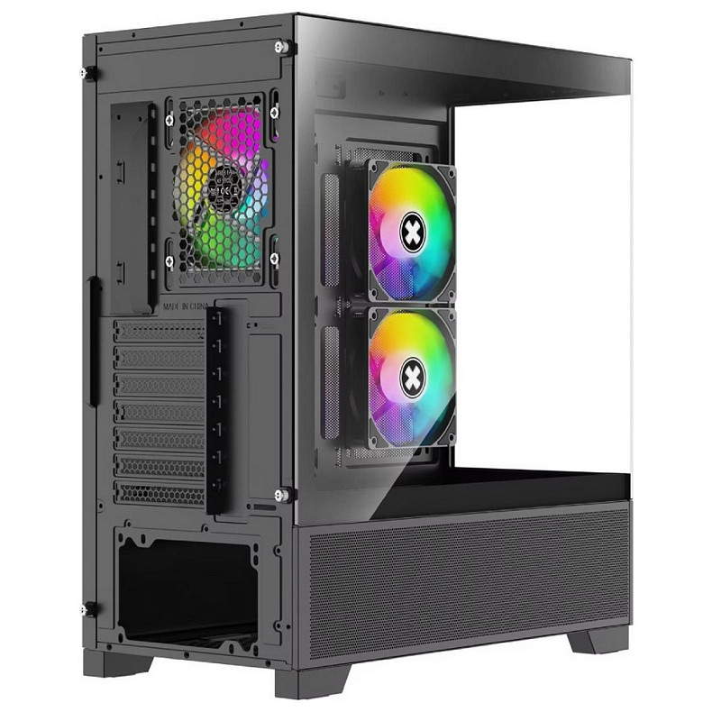 Корпус Xilence XILENT BEAM X218.ARGB 3xARGB FAN 12cm, без БЖ ATX