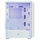 Корпус 1stPlayer H6-WH-4F7-W White без БП