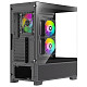 Корпус Xilence XILENT BEAM X218.ARGB 3xARGB FAN 12cm, без БЖ ATX