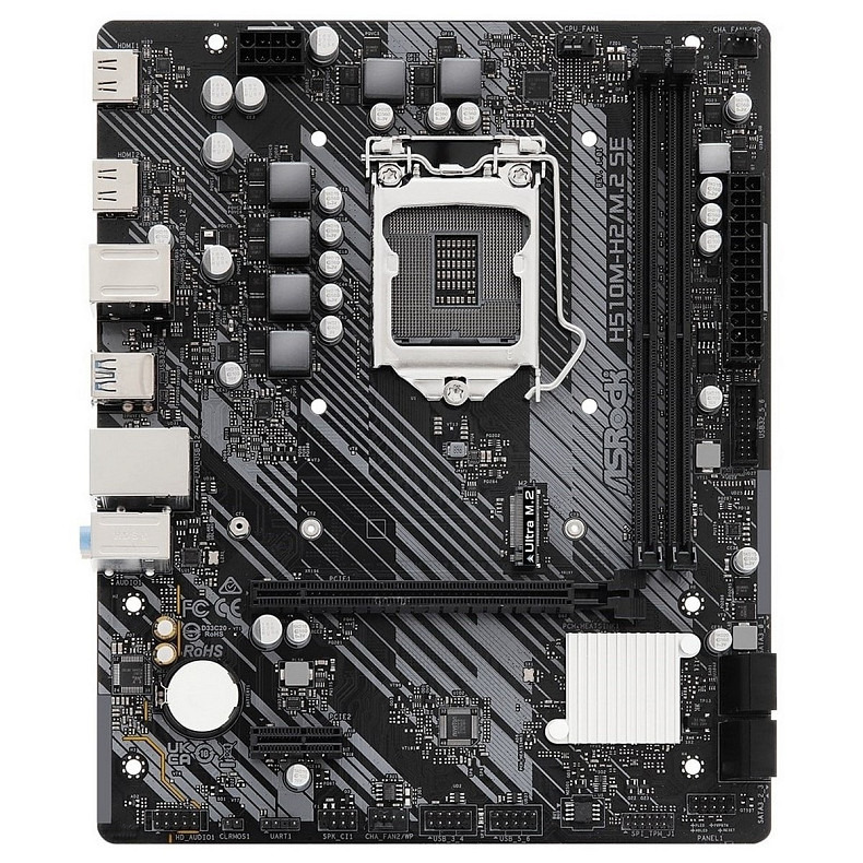 Материнська плата ASRock H510M-H2/M.2_SE s1200 H470 2xDDR4 M.2 HDMI mATX