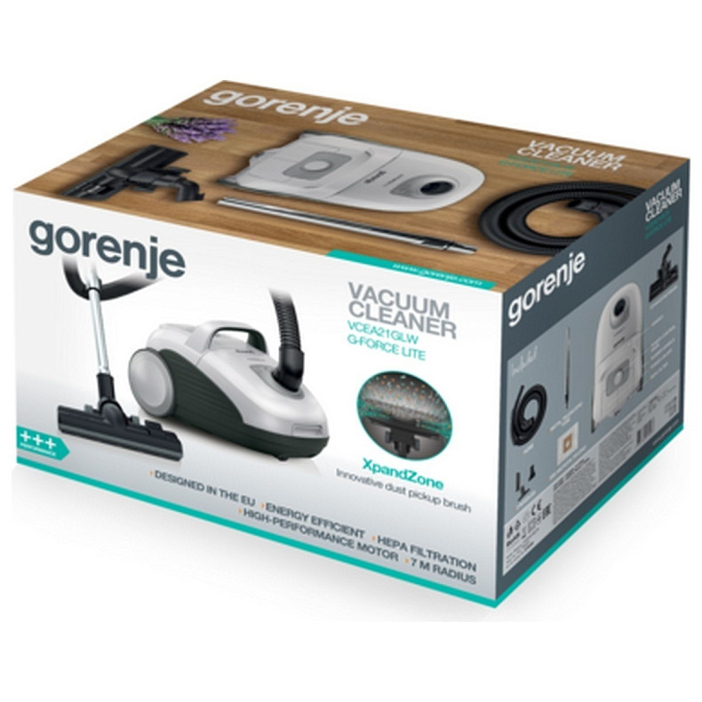 Пылесос с мешком Gorenje VCEA21GLW