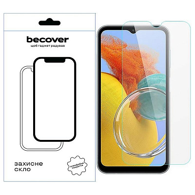 Захисне скло BeCover для Samsung Galaxy M14 SM-M146 Crystal Clear Glass 3D (709259)