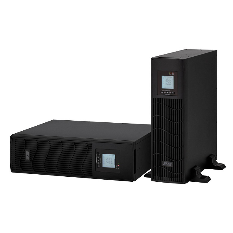 ИБП 2E PS2000RT, 2000VA/1800W, RT3U, LCD, USB, 6xC13