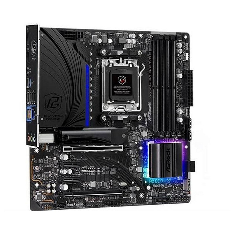 Материнська плата ASRock B650M PG Riptide Socket AM5