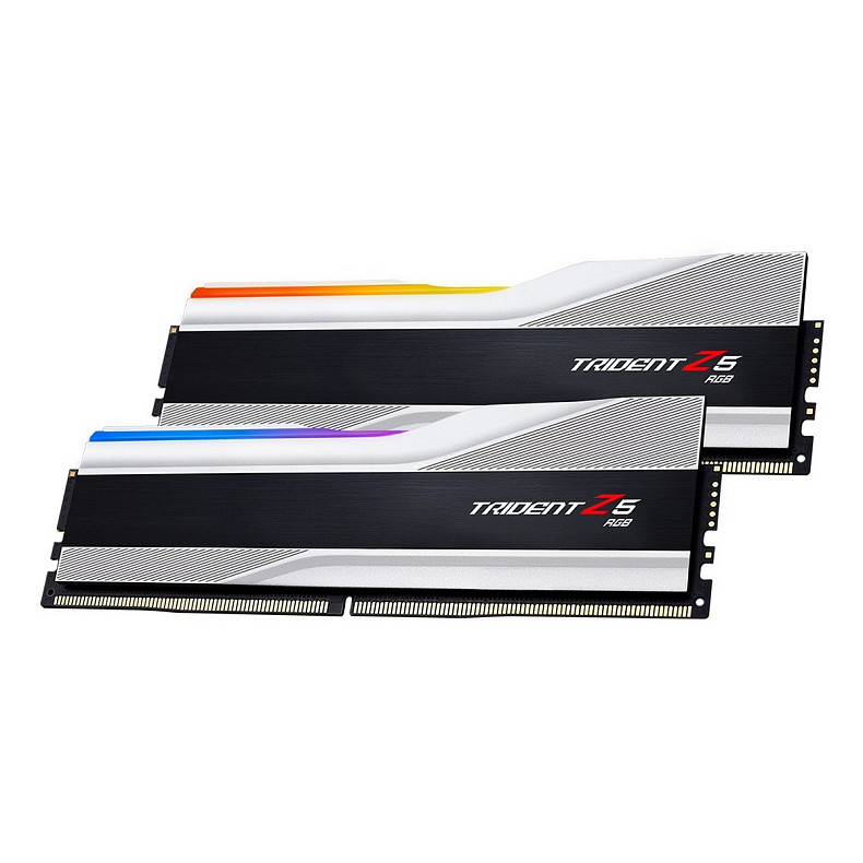 ОЗУ DDR5 2x16GB/6800 G.Skill Trident Z5 RGB Silver (F5-6800J3445G16GX2-TZ5RS)