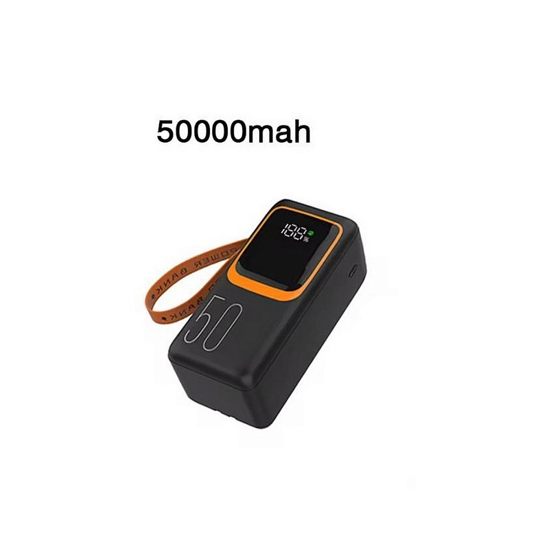 Універсальна мобільна батарея Denmen DP32 50000mAh Black