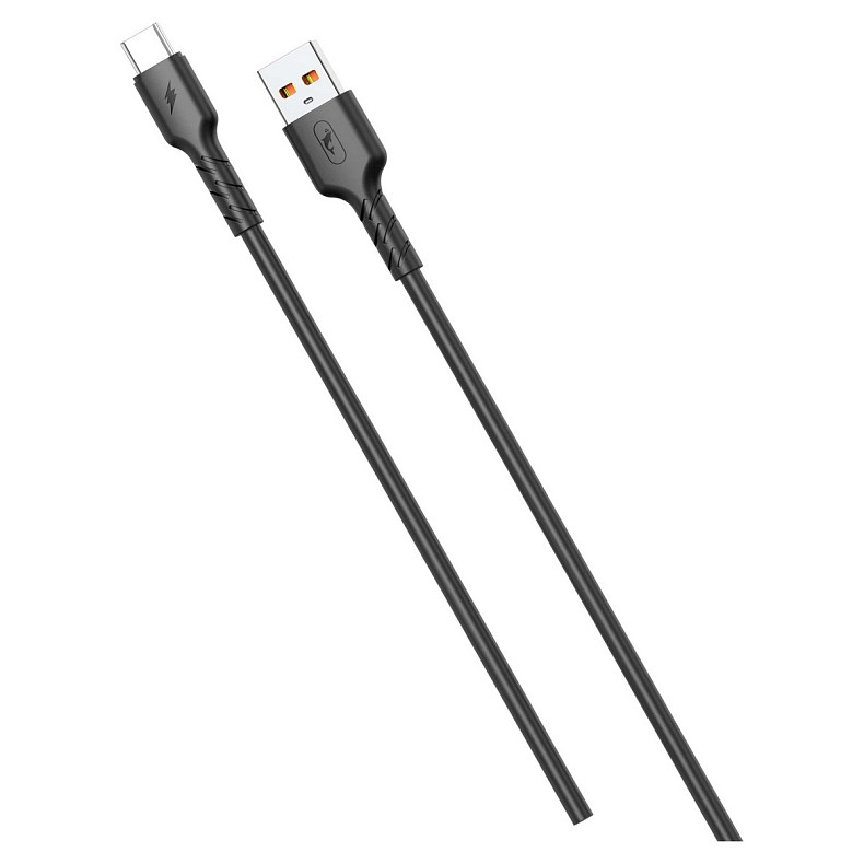 Кабель SkyDolphin S07T TPE High Elastic Line USB - USB Type-C (M/M), 1 м, White (SDUSB-000595)