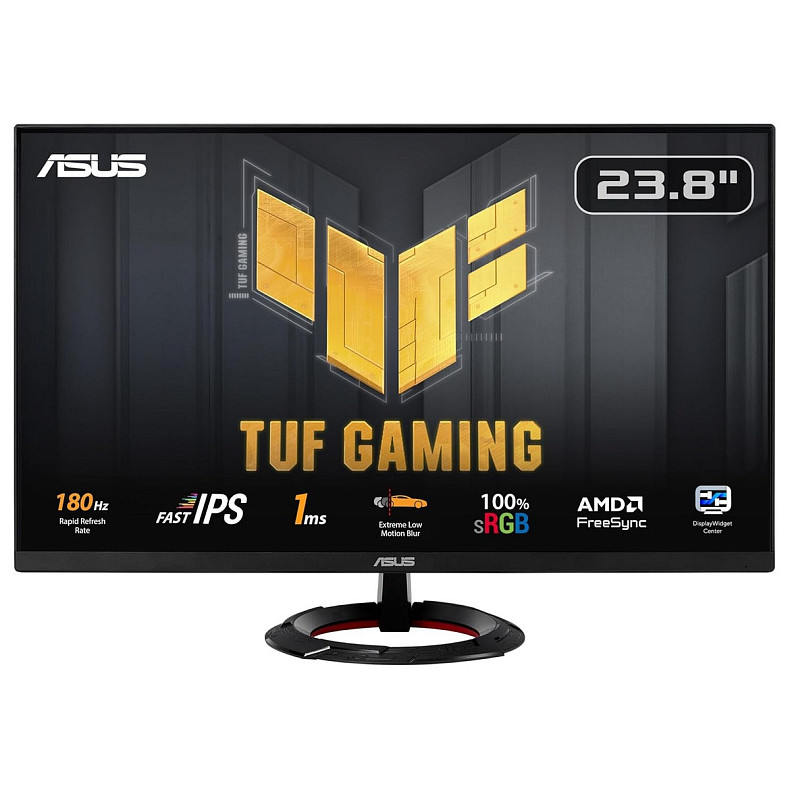 Монітор Asus 23.8" TUF Gaming VG249Q3R 2xHDMI, DP, MM, IPS, 180Hz, 1ms, sRGB 100%, AdaptiveSync