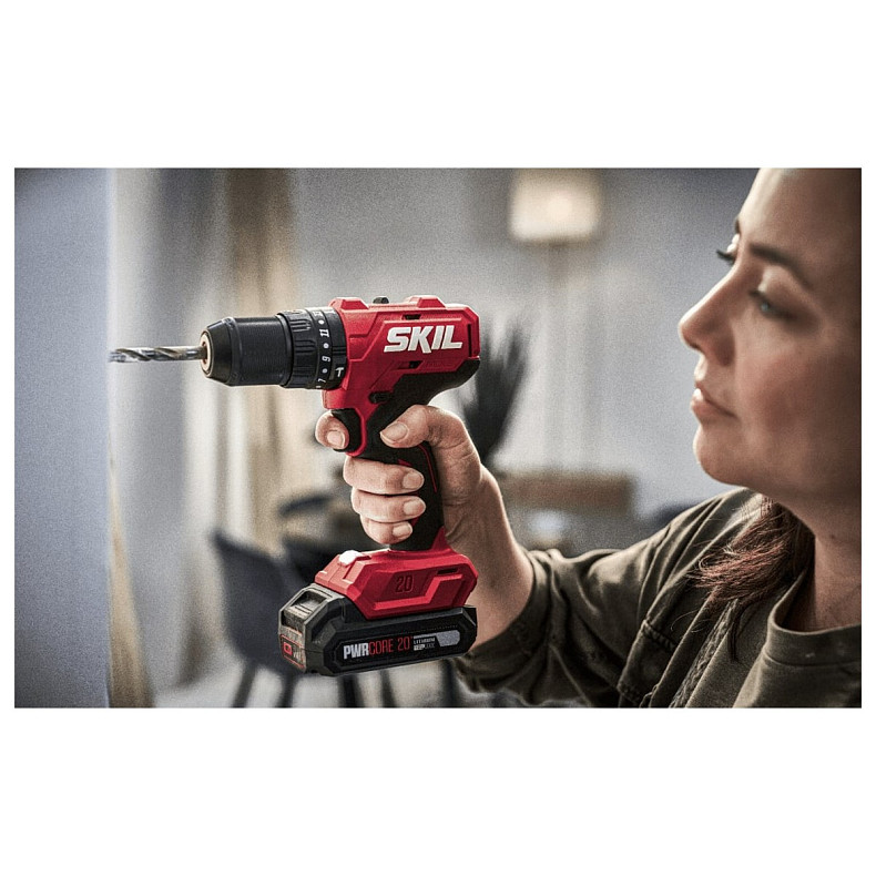 Шурупокрут-дриль ударний акумуляторний SKIL 3021 HB