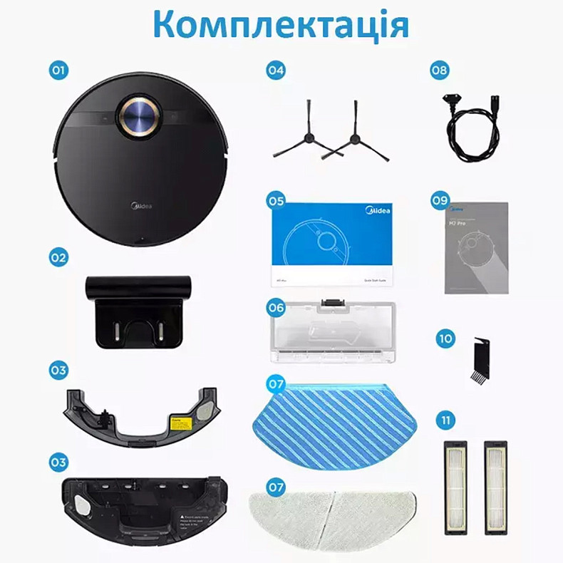 Робот-пылесос Midea M7 pro