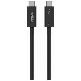 Кабель Belkin USB-С > USB-C, 2м, 100Вт, Thunderbolt 4, 40Гбс, черный