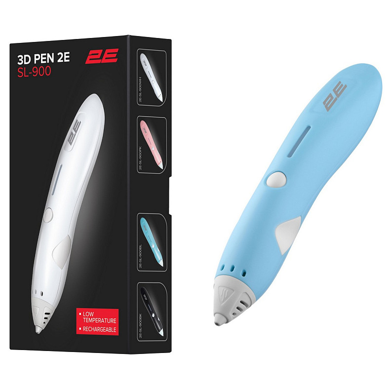 Ручка 3D 2E SL 900 блакитна (2E-SL-900BL)