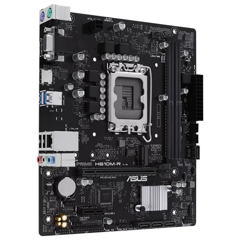 Материнська плата Asus Prime H610M-R-SI Socket 1700