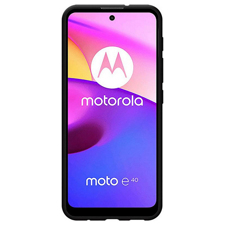 Чехол-накладка BeCover для Motorola Moto E30/E40 Black (707987)