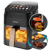 Мультипечь (аэрогриль-фритюрница) CECOTEC Cecofry&Grill Smokin 4500