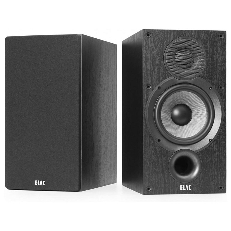 Акустика Elac Debut 2.0 Bookshelf Speakers DB62 Black Brushed Vinyl (1шт)