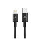 Кабель Grand-X Lightning - USB Type-C 20W, 1м, Black (CL-07B)