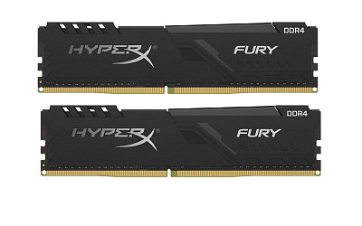 DDR4 2х8GB/2666 Kingston HyperX Fury Black (HX426C16FB3K2/16)