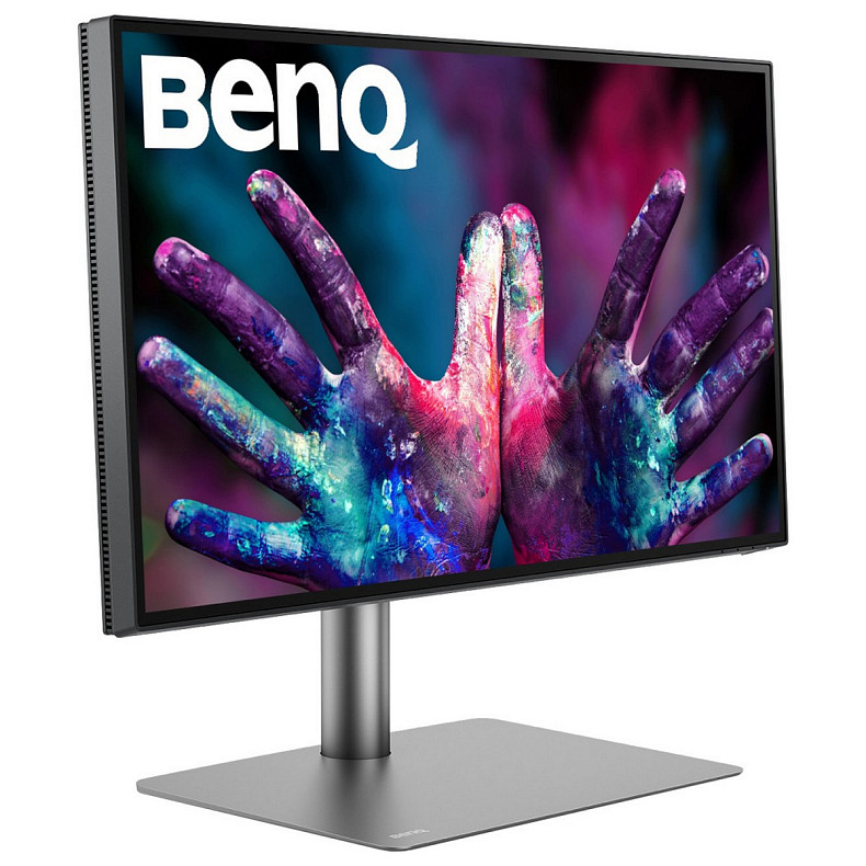 TFT 27" BenQ PD2725U, IPS, 4K UHD, DHDR400, 2xHDMI, DP, 2xThunderbolt 3 (USB-C), USB-hub, HAS, кол.