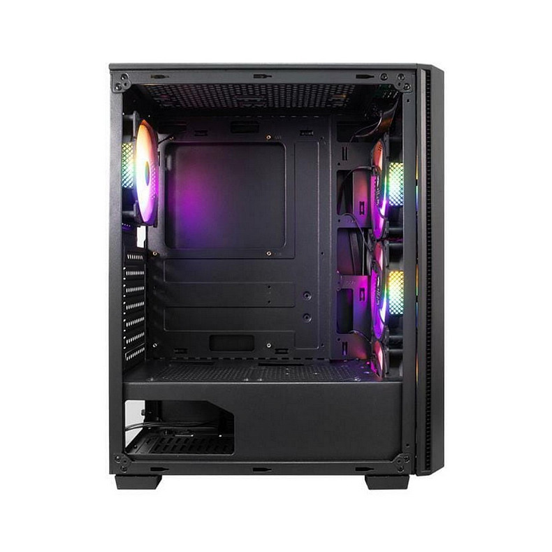 Корпус 1stPlayer X4-4F1 Black 600W