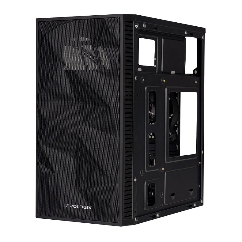 Корпус Prologix E104 Mesh 1xUSB1.0, 2xUSB3.0, Black