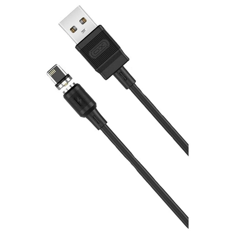 Кабель XO NB187 USB - Lightning, (M/M), 2.1A 1 м Black (6920680879632)