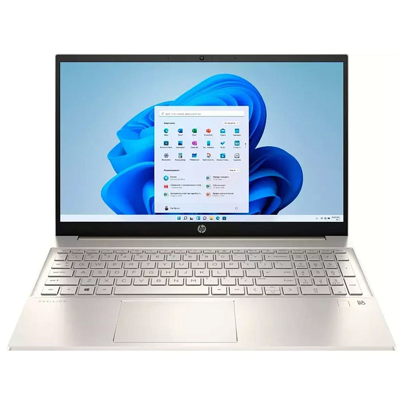 Ноутбук HP Pavilion 15.6" FHD IPS AG, AMD R7-5700U, 16GB, F1024GB, золотисти (9H8M4EA)