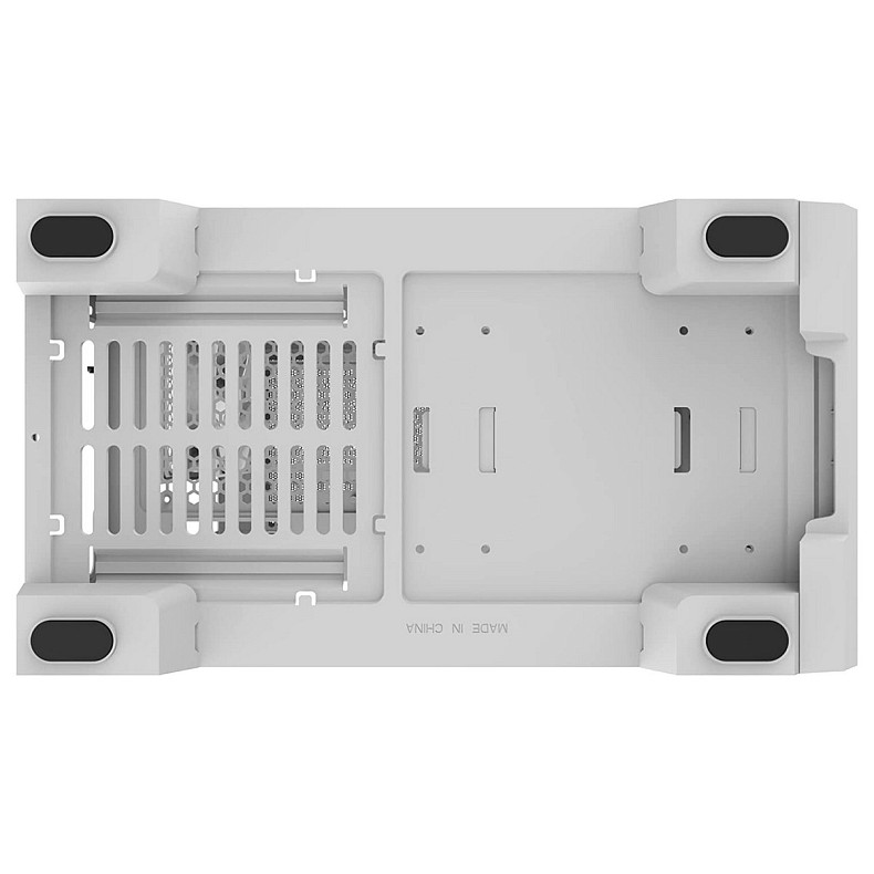 Корпус Zalman Z1 Iceberg, без БП, 2xUSB3.0, 1xUSB2.0, 3x120mm Black fans, TG Side Panel, mATX, White