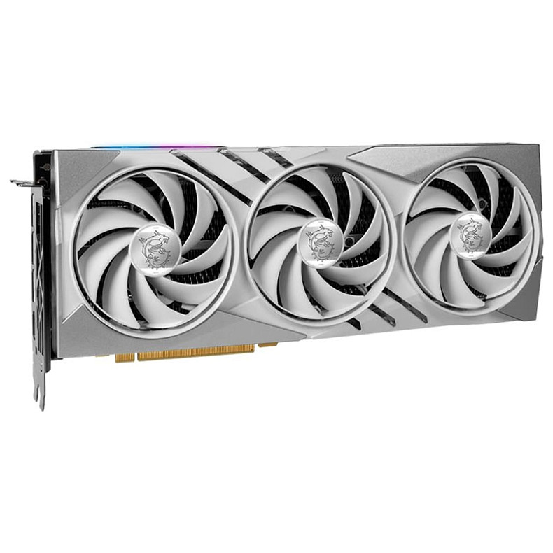 Відеокарта MSI GeForce RTX 4070 SUPER 12GB GDDR6X GAMING X SLIM WHITE