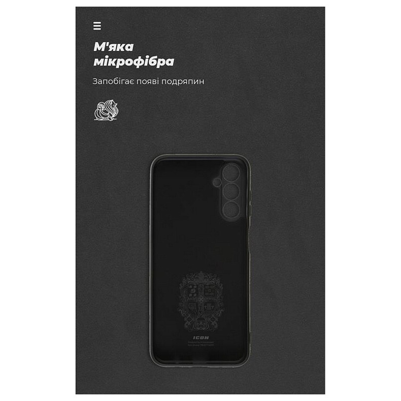 Чехол-накладка Armorstandart Icon для Samsung Galaxy M14 5G SM-M146 Camera cover Black (ARM66672)