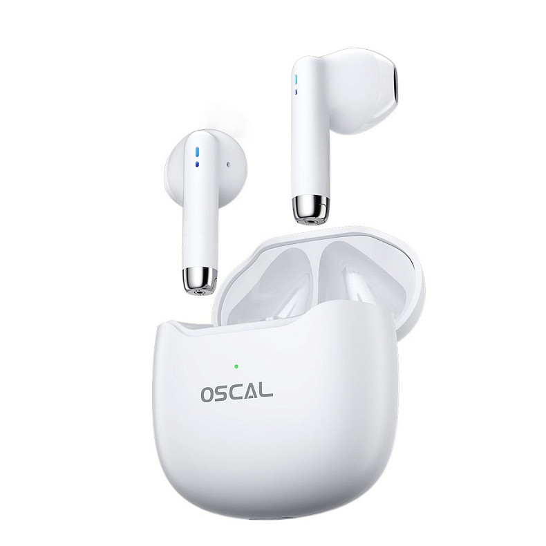 Bluetooth-гарнитура Oscal HiBuds 5 White