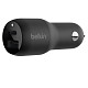 Автомобильное зарядное устройство для Belkin Car Charger 37W PD PPS Dual Black (CCB004BTBK)