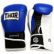 Перчатки боксерские THOR ULTIMATE 12oz /Кожа /сине-черно-белые