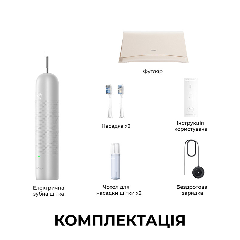 Электрическая зубная щетка MOVA Fresh Pro Sliver (ATB15A-SIL)