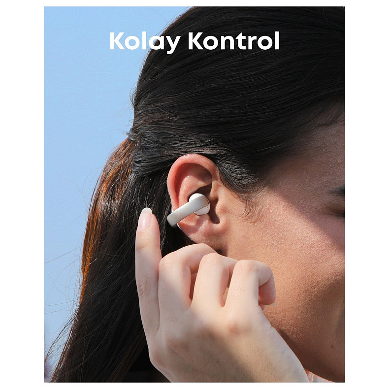 Навушники TWS Anker SoundCore AeroClip White (A3388G21)