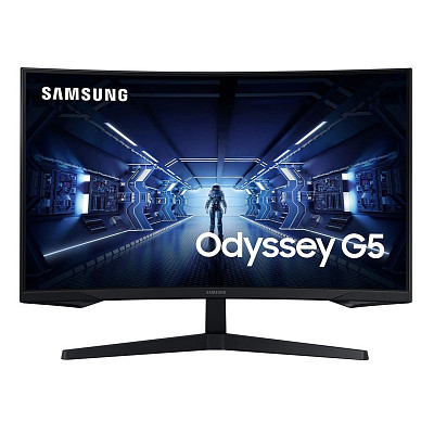 Монітор Samsung 27" Odyssey G5 LC27G55T VA Black Curved 144Hz (LC27G55TQBIXCI)