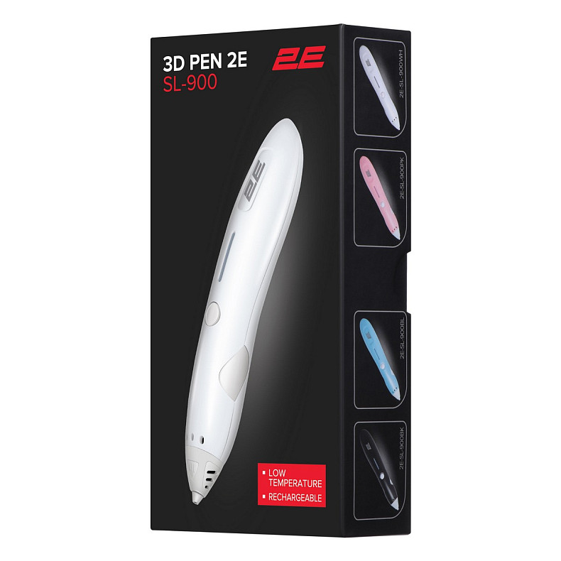 Ручка 3D 2E SL 900 белая (2E-SL-900WH)