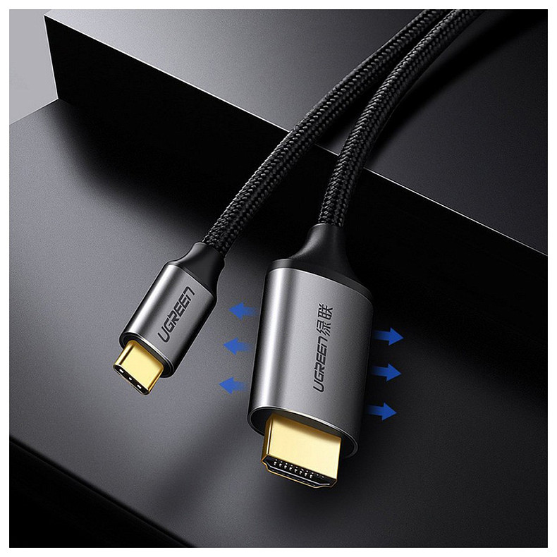 Кабель HDMI M-USB-C, 1.5m