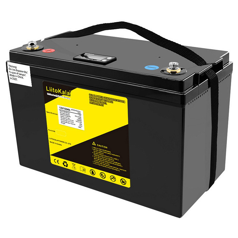 Аккумуляторная батарея LiitoKala LiFePO4 12V150Ah, LCD