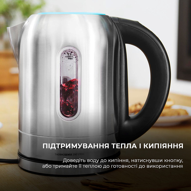 Електрочайник CECOTEC ThermoSense 290 Steel