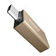 Адаптер Remax Glance USB-USB Type-C RA-OTG1 Gold (6954851289753)