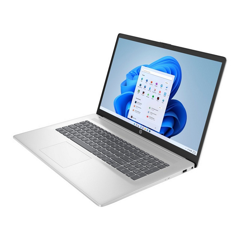 Ноутбук HP 17-cp3007ua 17.3" FHD IPS, 300n/Ryzen 7-7730U (4.5)/16Gb/SSD1Tb/Radeon/FPS/DOS/Серебристый