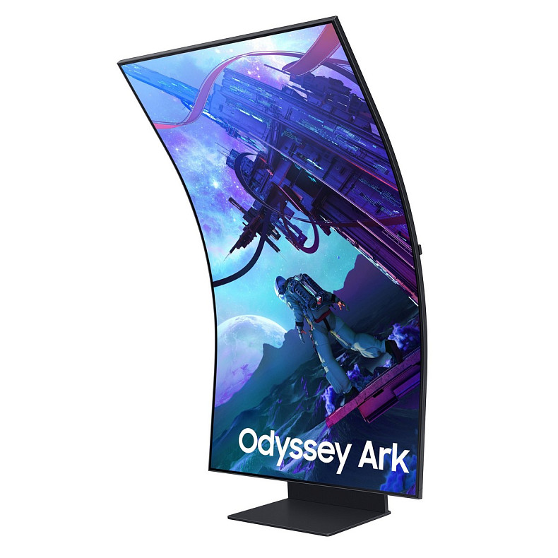 Монітор Samsung 57" Odyssey ARK 2nd Gen. G97NC HDMI, DP, USB, BT, VA, 3840x2160, 165Hz, 1ms