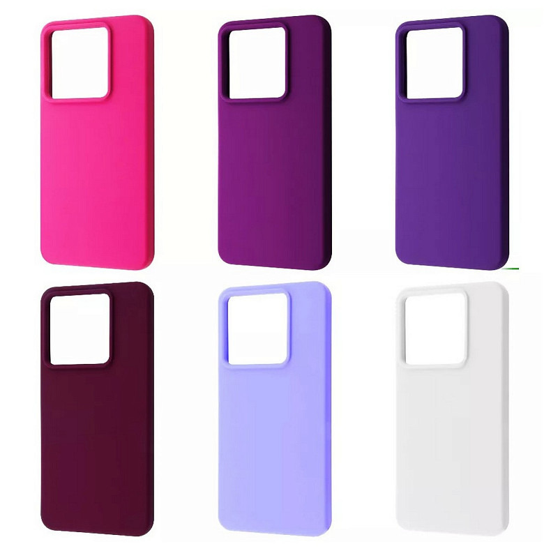 Чохол Wave Full Silicone Cover для Xiaomi Redmi Note 13 Pro 5G/Poco X6 5G Midnight Blue