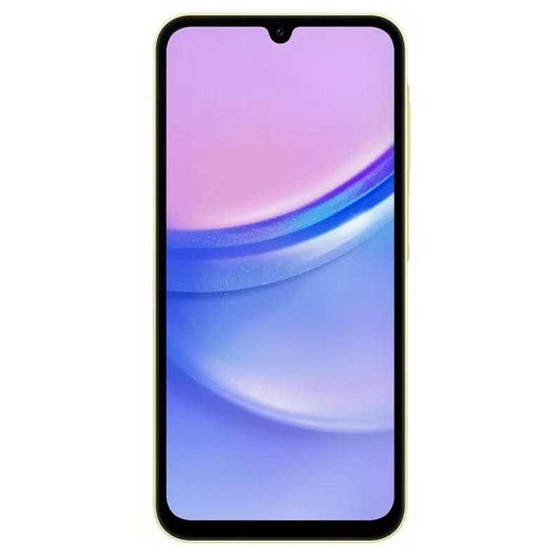 Смартфон Samsung Galaxy A15 SM-A155 8/256GB Dual Sim Yellow (SM-A155FZYIEUC)