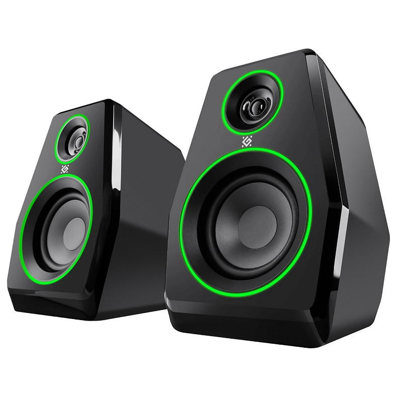 Акустические колонки Defender Solar 10 RGB Black (65940)