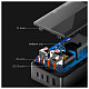 Зарядний пристрій ColorWay Power Delivery GaN (2USB-A + 2USB TYPE-C) (100W) Black (CW-CHS0)
