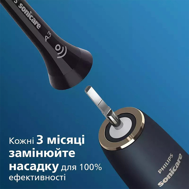 Зубна електрощітка PHILIPS HX9094/11 Насадки для звукової зубної щітки